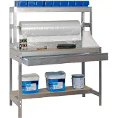 Simonwork (bancos De Trabajo) Etabli Simonwork Bt4 Box 900 Galva/bois Galva/bois 1445x910x760 -
