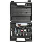 AWTOOLS Meuleuse pneumatique droite + accessoires
