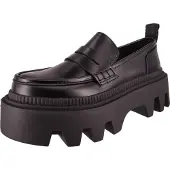 Buffalo Chaussure basse 'Flora' noir