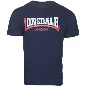 Lonsdale T-Shirt bleu marine / rouge / blanc