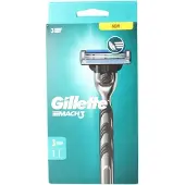 Gillette Rasoir Mach3 + 3 lames de rechange