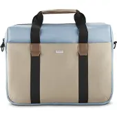 Hama Silvan", durable, de 34 - 36 cm (13,3"- 14,1 (14.10", Universel), Sac pour notebook, Beige, Bleu