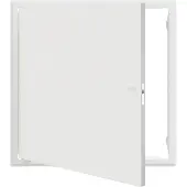 vidaXL Trappe d'accès , blanche, 53 x 53 x 3 cm, en acier
