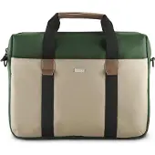 Hama Silvan", durable, de 40 - 41 cm (15,6" - 16.2 (16.20", Universel), Sac pour notebook, Vert, Beige