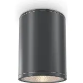 Maytoni Bar LED plafonnier, plafonnier 7W graphite IP65 blanc chaud (800 lm, IP65)