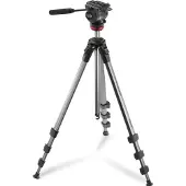 Hama PRO Move 160 2D (Métal), Trépied, Gris