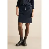 Cecil Femme Jupe Structurée In Bleu, Gr: M