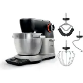 Bosch Hausgeräte Série 8, MUMS8ZS00, Robot ménager, Noir, Argent