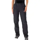 Vaude Bike Women's Drop Pants II, pantalon de pluie, femme, noir/noir