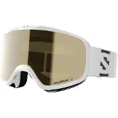 Salomon Lumi Access Junior Ski Goggles Blanc Gold/CAT2 Enfants