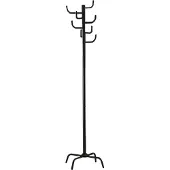 Die Möbelfundgrube Porte-manteau sur pied | Ø48 x 180 cm | Noir