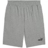 Puma Short de sport Ess N1 Logo 10'' Gris L Hommes Gris L
