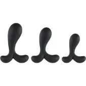ANOS - set de plugs anaux d’entraînement - silicone noir