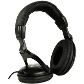 Velleman Casque filaire - prise jack 3,5 mm - Oreillettes pivotantes -