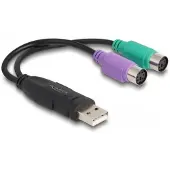 DeLOCK USB zu PS/2 Adapter