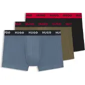 HUGO 50532611 Trunk Red Boxers 3 Units Multicolore S Homme