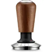 Sage Tamper Café Noyer 58mm Tassement Parfait, Design élégant En Noyer -