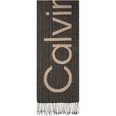 Calvin Klein Écharpe cappuccino / noir
