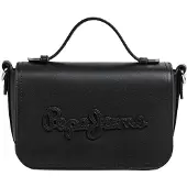 Pepe Jeans pour femme. PL0300115 Sac Nina Bass noir (OSFA), Casuel, Polyuréthane