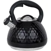 Resto Bouilloire sifflante - Resto - 2.7L - Acier inoxydable - Induction - Noir