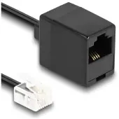 HQ Products Câble téléphonique Delock RJ11-fiche sur RJ45-prise noir 10 m - HQ