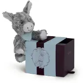 Kaloo Peluche Les Amis argent âne