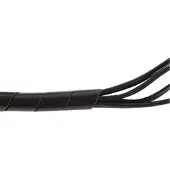 Velleman Gaine Cache-Fils Spiralee 10M / Ø9Mm (Noir)