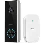 Aosu Portier vidéo V8S WLAN Kit complet 1 pièce Noir (WiFi)