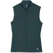 Puma Gilet W Run Cloudspun Warmlbl - vert, taille : M