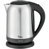 Ardes Bouilloire électrique AR1K41 1,7 L 2200 W Acier inoxydable noir