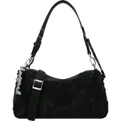 Desigual Sac a main ROMEO FLORAL BERGAMO femmes - Noir - Unique