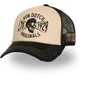 Von Dutch Crew 28 Trucker Cap Beige