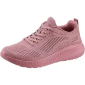 SKECHERS Baskets basses 'Bobs Squad Chaos - Face Off' rose
