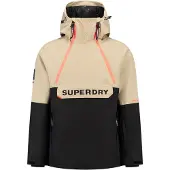 Superdry Veste outdoor beige / noir