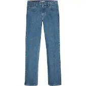 Wrangler - Jeans pour hommes - Coupe classique - Couleur rouge "Kabel" - Modèle Medium STW