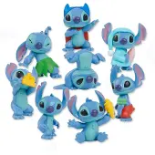Disney Zestaw mini figurek Stitch 8 szt. 7 cm - Disney Lilo & Stitch