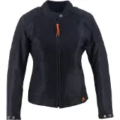 Helstons Jody Air Mesh Veste textile moto pour femme, noir, XL