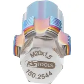 Ks Tools taraud avec boulon de guidage pour capteurs NOX, M20x1,5
