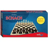 Noris Spiele Deluxe Holz - Échecs ; 606108014