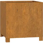 vidaXL Jardinière avec pieds Rouillé 42x40x43 cm Acier corten