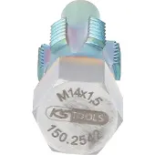 Ks Tools taraud avec boulon de guidage pour capteurs de température, M14x1,5