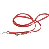 JULIUS K-9 Rubberized Training 14 Mm Dog Leash Rouge 220 cm