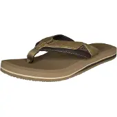 Reef Claquettes / Tongs 'Cushion Dawn' brun foncé / bronze
