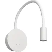 Expo Spot en saillie flexible Wispo blanc