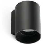 Faro KOV 1L Applique murale extérieure ronde noire 3000K 14° 71790-231