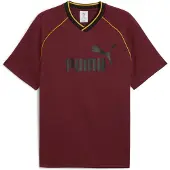 Puma Hommes, T-shirt de sport, ESS Football Jersey (XXL), Rouge, XXL