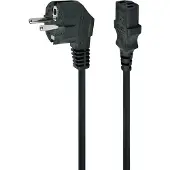 Cablexpert PC-186-VDE Câble d'alimentation (5 m), Câble d'alimentation, Noir