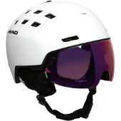 Head Radar 5K MIPS, casque de ski avec visière, blanc