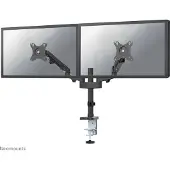 NeoMounts DS70-750BL2 x2 Support de table pour écran 43,2 cm (17) - 68,6 cm (27) noir inclinable + pivotant, réglable