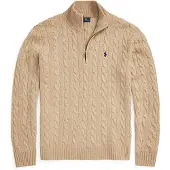 Ralph Lauren Pull-over camel / bleu foncé